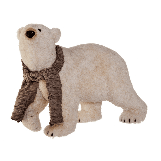 Large Walking Polar Bear Christmas Prop