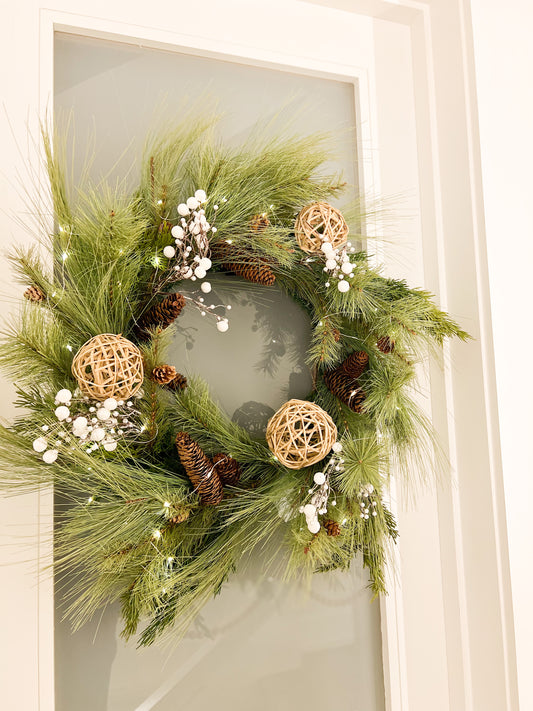 Cozy Winter Wreath