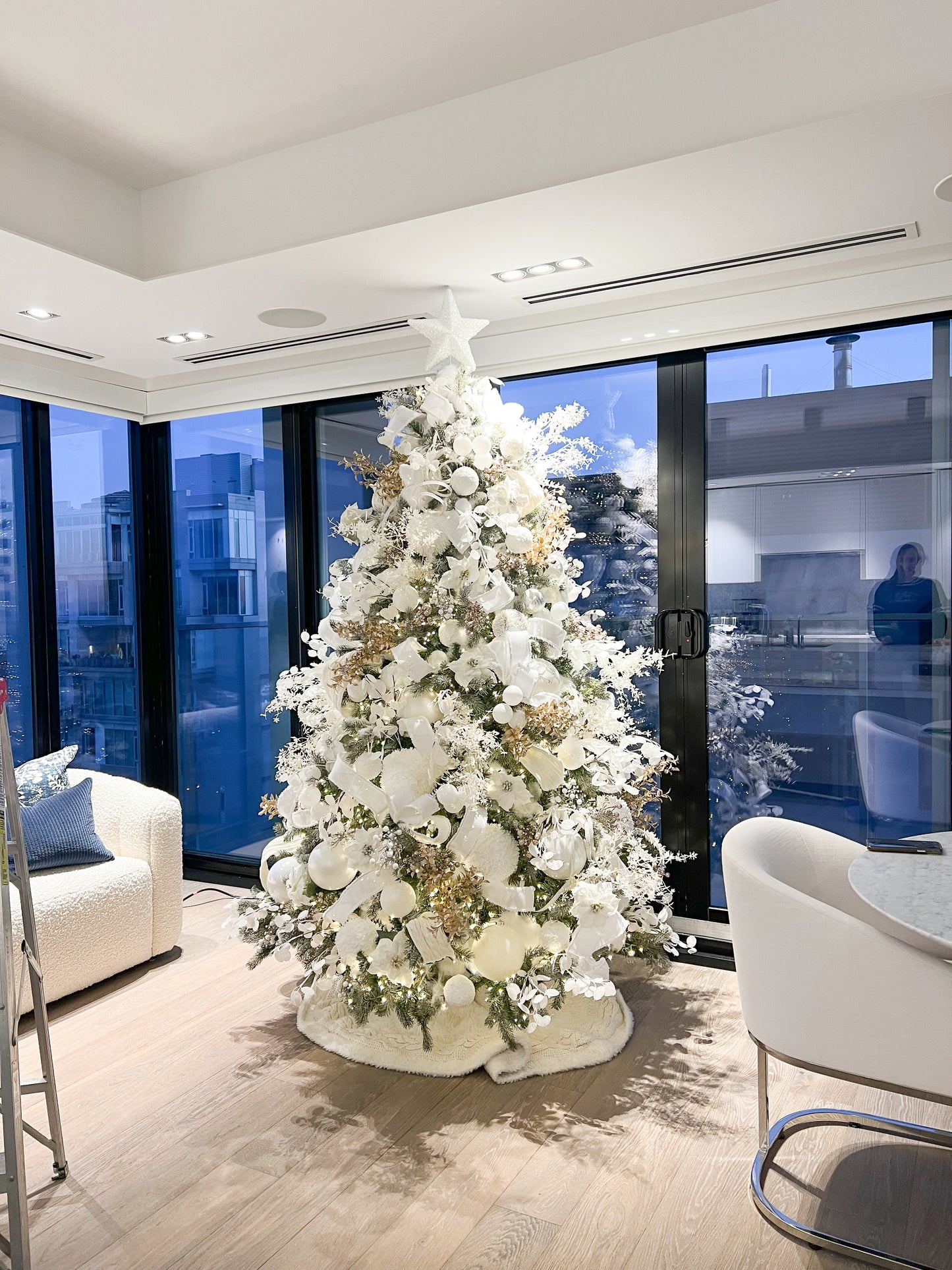 Amara Nordic White Winter Christmas Tree