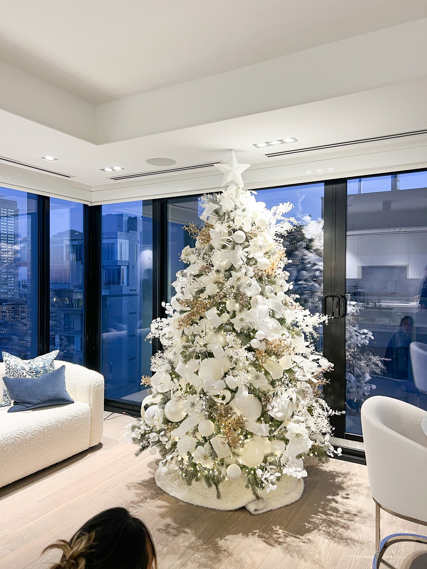 Amara Nordic White Winter Christmas Tree