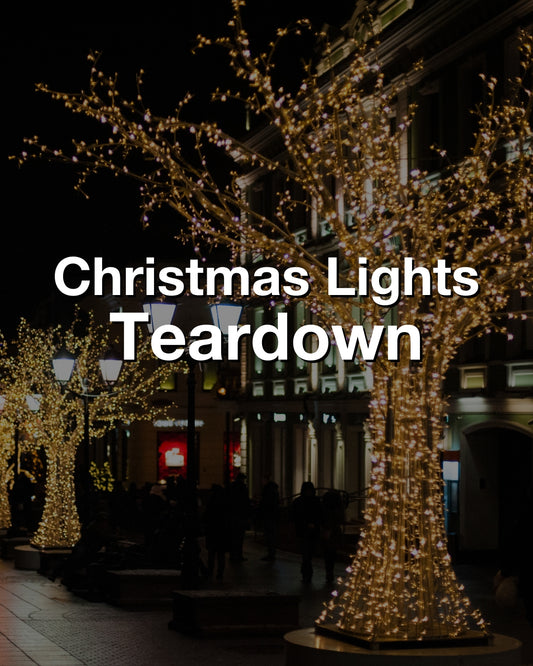 Christmas Light Teardown Service