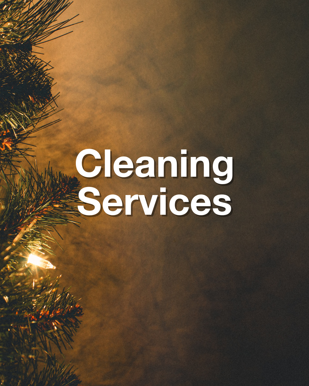 Holiday Cleaning Services