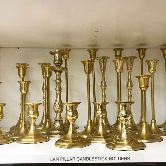 Lan Gold Candlesticks Holder Taper